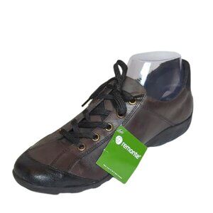 Remonte Black and Brown Women's Sneakers
